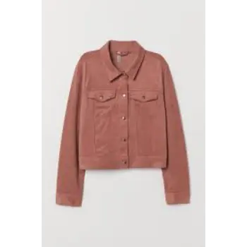 Imitation suede jacket  